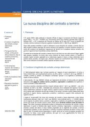 Legal Update - Diritto del lavoro - Gianni, Origoni, Grippo, Cappelli ...