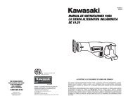 manual de instrucciones para la sierra alternativa ... - Alltrade Tools