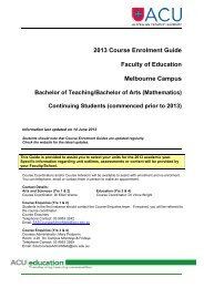 Melbourne (Continuing Students) (PDF File, 274.3 KB)