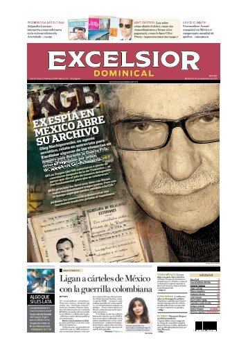 "KGB, ex espía en Mexico abre su archivo" de Pascal Beltrán del ...