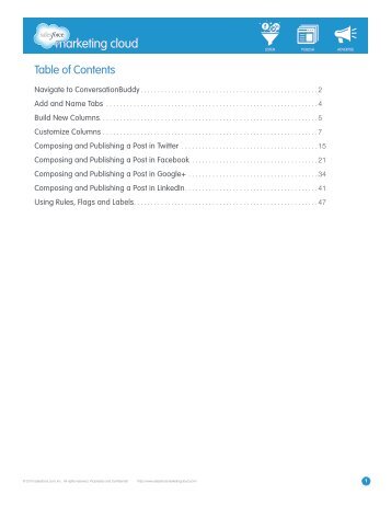 table of Contents - Salesforce.com