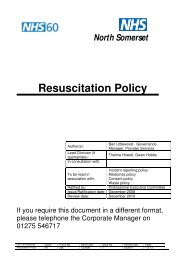 Resuscitation Policy.pdf - NHS North Somerset