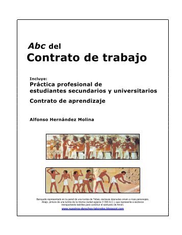 manual del contrato de trabajo. prÃ¡ctica - Luis Emilio Recabarren
