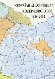 Nepszamlalasi korkep - Magyar Elektronikus KÃ¶nyvtÃ¡r ...