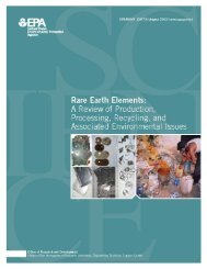 Rare Earth Elements: A Review of Production, Processing ...