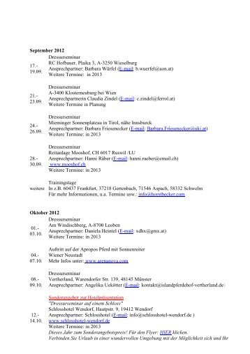 Programm September 2012 - Taktklar
