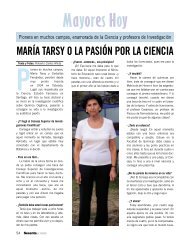 Mayores Hoy: María Tarsy Carballas, profesora de ... - Imserso