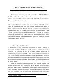 Proyecto de formación del profesorado - IES La Asunción de Elche