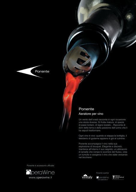 Brochure Ponente A4 Vin IT.pdf - Vini e Sapori