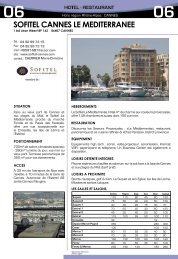 SOFITEL CANNES LE MEDITERRANEE - SÃ©minaire RhÃ´ne alpes