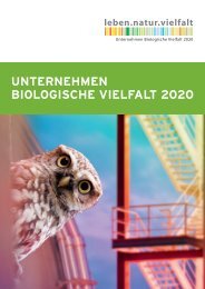 unternehmen biologische vielfalt 2020 - Business and Biodiversity ...