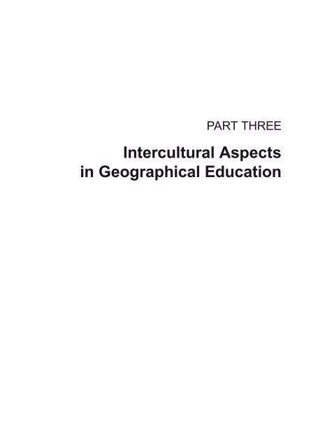 Changing Horizons in Geography Education - HERODOT Network ...