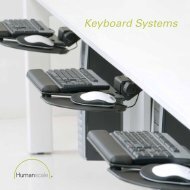 Keyboard Systems Brochure - Humanscale