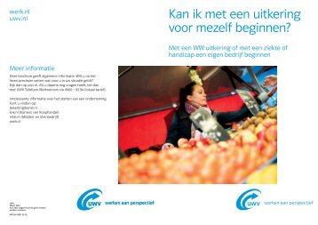 Download: Kan ik met een uitkering voor mezelf beginnen? - Uwv