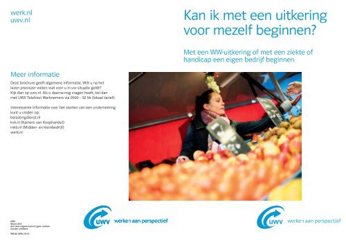 Download: Kan ik met een uitkering voor mezelf beginnen? - Uwv