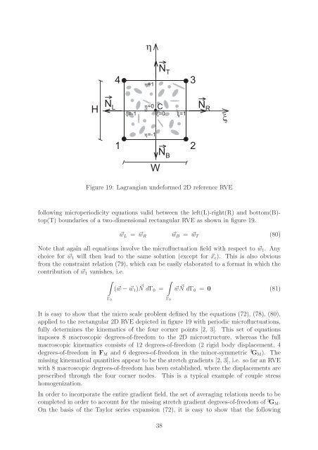 Scale transitions in solid mechanics based on computational ... - Cism