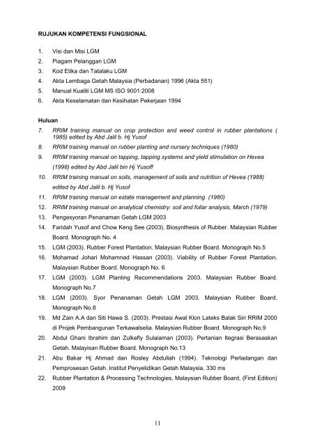 q32 - tk3: penolong pegawai penyelidik - LGM - Malaysian Rubber ...
