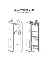 JÃƒÂ¤spi VPK 20 ja 30 kÃƒÂ¤yttÃƒÂ¶ohje - Kaukora