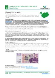 The Environment Agency Volunteer Guide About Iceland Money and ...