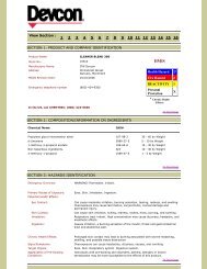 Material Safety Data Sheet (MSDS) - Industrial Cleaning Supply