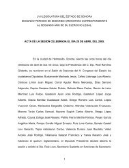 Abril 28-2005 - H. Congreso del Estado de Sonora