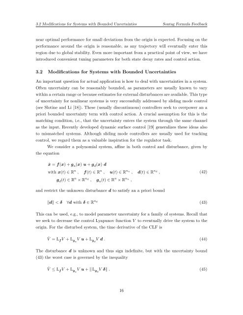 Sum-of-Squares Applications in Nonlinear Controller Synthesis