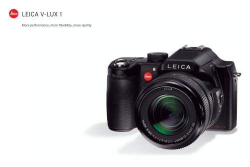 デジタルカメラ Leica V-LUX1 Leica V-Lux 1 - Photo Review