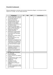 Checklist huisbezoek - Arbo Online