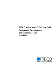 TIBCO ActiveMatrix Service Grid Composite Development