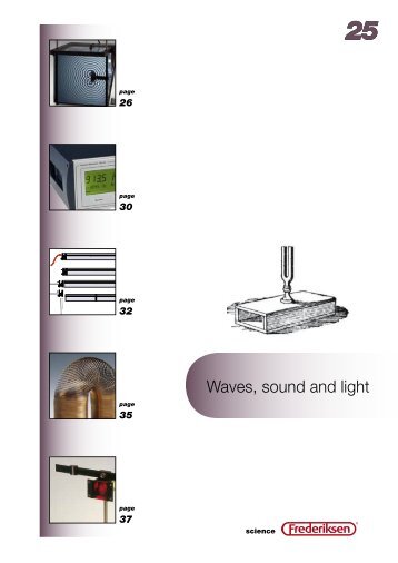 Waves, sound and light - Frederiksen