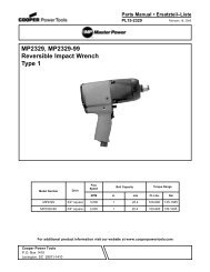 MP2329, MP2329-99 Reversible Impact Wrench Type 1 - Apex Tool