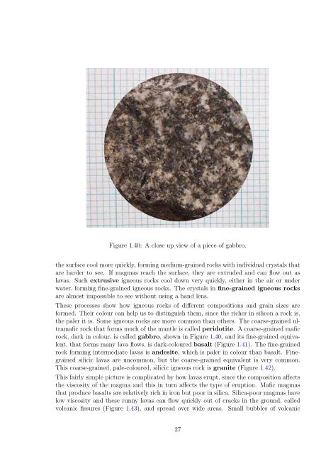 The planet we live on: The beginnings of the Earth Sciences