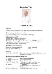 Curriculum Vitae - MediClin