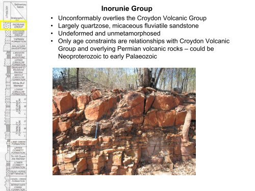 Palaeoproterozoic to Mesoproterozoic Geology of North Queensland