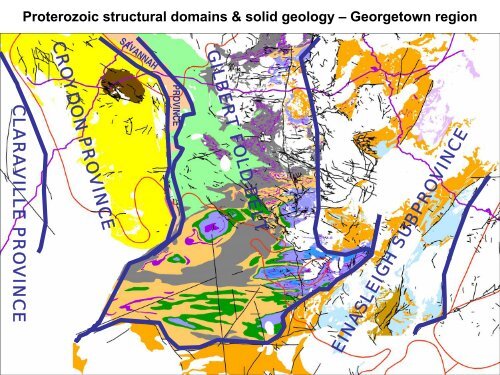 Palaeoproterozoic to Mesoproterozoic Geology of North Queensland