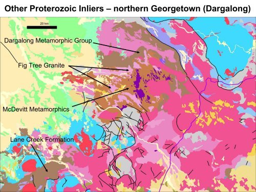 Palaeoproterozoic to Mesoproterozoic Geology of North Queensland