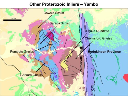 Palaeoproterozoic to Mesoproterozoic Geology of North Queensland