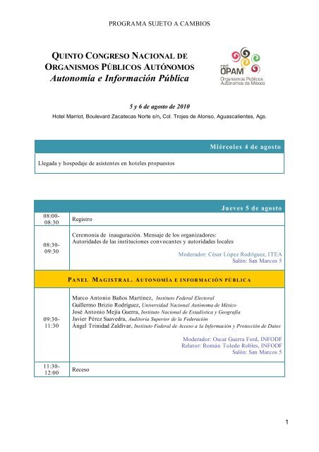 Autonomía e Información Pública - Comisión de Derechos Humanos ...