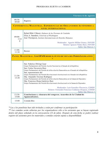 Autonomía e Información Pública - Comisión de Derechos Humanos ...