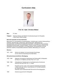 Curriculum vitae - MediClin