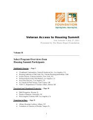 Veteran Access to Housing Summit - National Coalition for ...