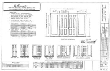 8'0" Opaque Anchor Details - Masonite