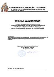 OPERAT SZACUNKOWY