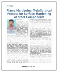 Flame Hardening Metallurgical Process for Surface ... - Steelworld