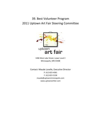 Uptown Art Fair - International Festivals & Events Association