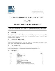 CIVIL AVIATION ADVISORY PUBLICATION CAAP 24 AIRPORT ...