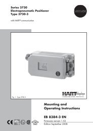 Mounting and Operating Instructions EB 8384-3 EN - ii
