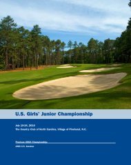 2010 U.S. Girls Junior Championship - USGA