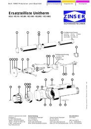 11-300-200 Unitherm.cdr - Zinser Schweisstechnik GmbH