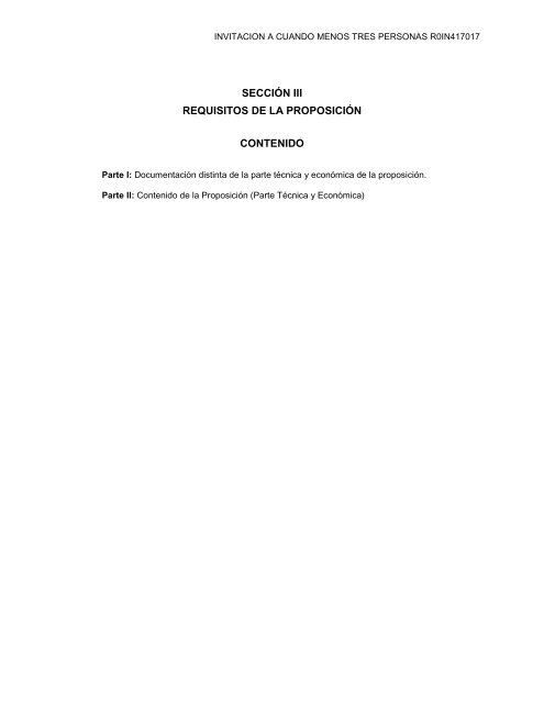 SecciÃ³n I. Instrucciones para los licitantes. - REF.PEMEX.com